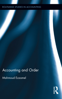 Cover image: Accounting and Order 1st edition 9780415482615