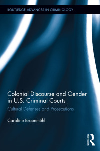 Titelbild: Colonial Discourse and Gender in U.S. Criminal Courts 1st edition 9781138008847