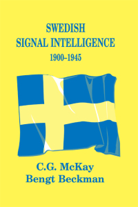 Cover image: Swedish Signal Intelligence 1900-1945 1st edition 9780714652115