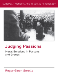 Cover image: Judging Passions 1st edition 9781138891531