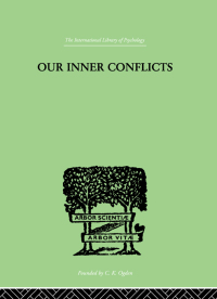 صورة الغلاف: Our Inner Conflicts 1st edition 9781138007406