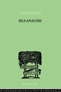 Cover image: Self-Analysis 1st edition 9780415210997
