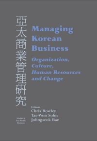 Cover image: Managing Korean Business 1st edition 9780714682228
