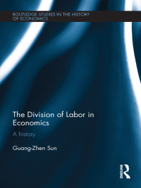 Cover image: The Division of Labor in Economics 1st edition 9780415449076