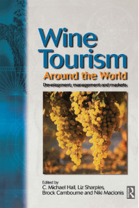Cover image: Wine Tourism Around the World 1st edition 9780750654661