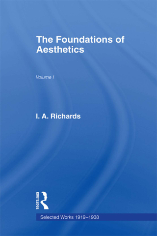 Cover image: Foundations Aesthetics V 1 1st edition 9780415488419