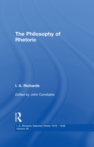 Immagine di copertina: The Philosophy of Rhetoric V7 1st edition 9780415865494