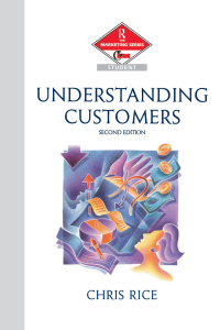 Cover image: Understanding Customers 2nd edition 9781138440937