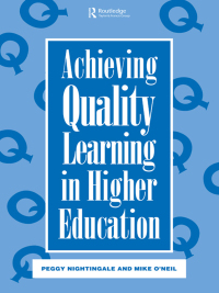 Imagen de portada: Achieving Quality Learning in Higher Education 1st edition 9780749413255