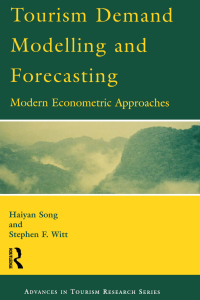 Cover image: Tourism Demand Modelling and Forecasting 1st edition 9780080436739