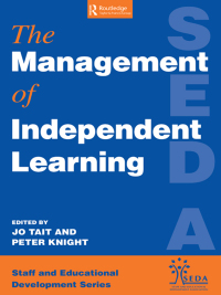 Omslagafbeelding: Management of Independent Learning Systems 1st edition 9781138421110