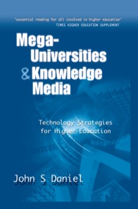 表紙画像: Mega-universities and Knowledge Media 1st edition 9780749426347