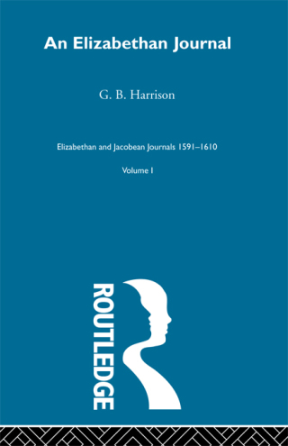 Cover image: An Elizabethan Journal V1 1st edition 9780415221443