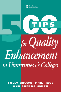 صورة الغلاف: 500 Tips for Quality Enhancement in Universities and Colleges 1st edition 9780749422233