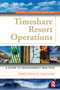 Omslagafbeelding: Timeshare Resort Operations 1st edition 9780750679046