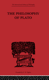 Imagen de portada: The Philosophy of Plato 1st edition 9780415225205