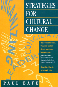 Imagen de portada: Strategies for Cultural Change 1st edition 9781138130067