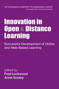 Omslagafbeelding: Innovation in Open and Distance Learning 1st edition 9780749434762