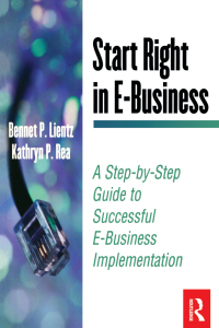 Imagen de portada: Start Right in E-Business 1st edition 9781138418790