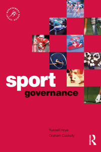 Cover image: Sport Governance 1st edition 9781138130760