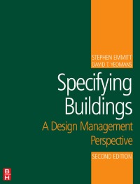 Omslagafbeelding: Specifying Buildings 2nd edition 9780750684507