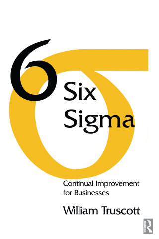 Cover image: Six Sigma 1st edition 9781138455566