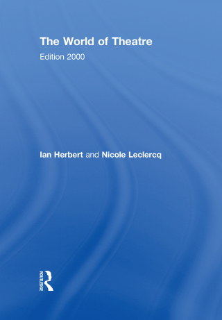 Cover image: The World of Theatre 1st edition 9780415238663