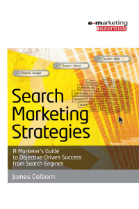 Cover image: Search Marketing Strategies 1st edition 9780750666183
