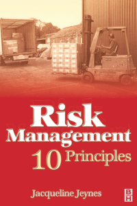 Omslagafbeelding: Risk Management: 10 Principles 1st edition 9781138136069