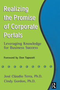 Cover image: Realizing the Promise of Corporate Portals 1st edition 9781138435223