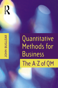 Titelbild: Quantitative Methods for Business 1st edition 9780750658980