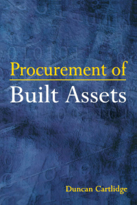 Cover image: Procurement of Built Assets 1st edition 9780750658195