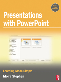 Imagen de portada: Presentations with PowerPoint 1st edition 9780750681889