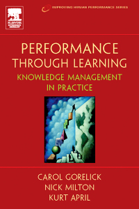 صورة الغلاف: Performance Through Learning 1st edition 9781138146549