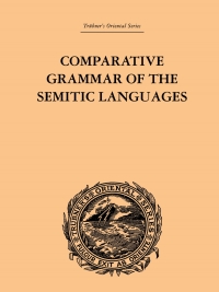 Titelbild: Comparative Grammar of the Semitic Languages 1st edition 9780415244602