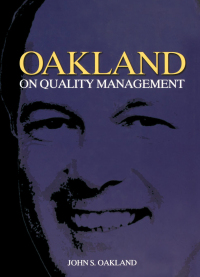 Omslagafbeelding: Oakland on Quality Management 3rd edition 9780750657419