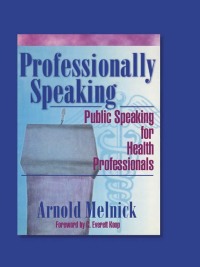 Cover image: Professionally Speaking 1st edition 9780789006011