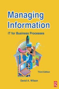 Cover image: Managing Information 3rd edition 9781138152267