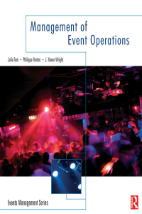 Omslagafbeelding: Management of Event Operations 1st edition 9780750663625