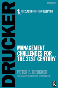 Cover image: Management Challenges for the 21st Century 1st edition 9781138174207