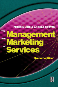 Cover image: Management and Marketing of Services 2nd edition 9781138466814