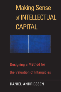 Cover image: Making Sense of Intellectual Capital 1st edition 9781138171633