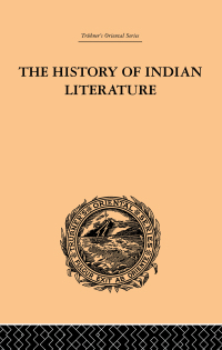 Cover image: The History of Indian Literature 1st edition 9780415245098