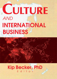 表紙画像: Culture and International Business 1st edition 9780789009692