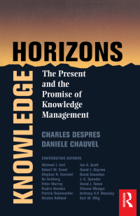 Cover image: Knowledge Horizons 1st edition 9780750672474