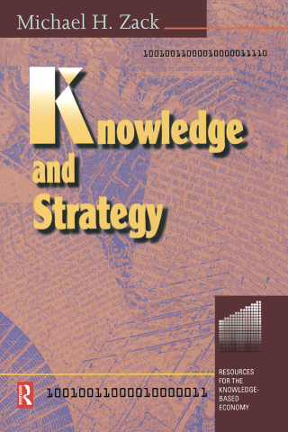 Cover image: Knowledge and Strategy 1st edition 9781138435155