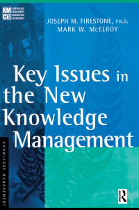 Imagen de portada: Key Issues in the New Knowledge Management 1st edition 9781138178694