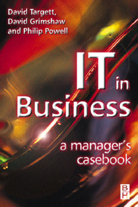 Imagen de portada: IT in Business: A Business Manager's Casebook 1st edition 9781138435056