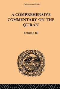 Imagen de portada: A Comprehensive Commentary on the Quran 1st edition 9780415868969