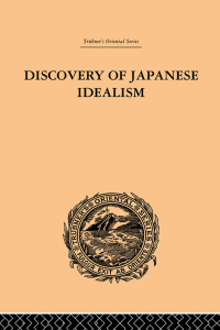 Imagen de portada: Discovery of Japanese Idealism 1st edition 9780415868976